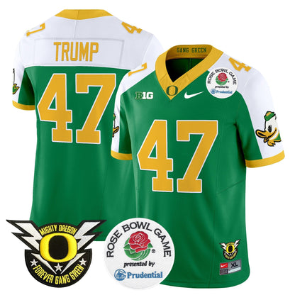 Men's Oregon Ducks 2024 Rose Bowl Vapor Limited Jersey - All Stitched