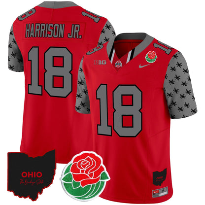Men's Ohio State Buckeyes Rose Bowl Vapor Limited Jersey - All Stitched
