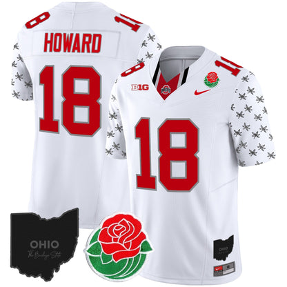 Men's Ohio State Buckeyes Rose Bowl Vapor Limited Jersey - All Stitched