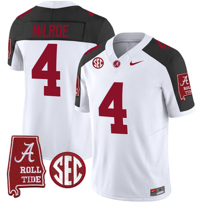 Men's Alabama Crimson Tide Vapor Limited Jersey V3 - Alabama Map - All Stitched