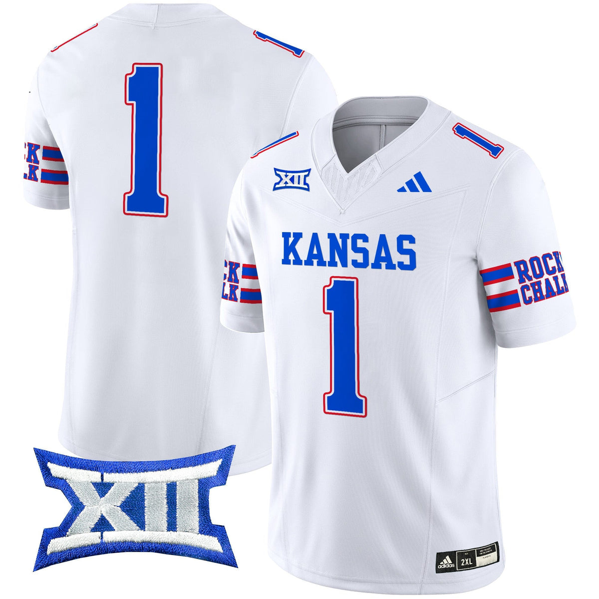 Men's Kansas Jayhawks 2024 Vapor Limited Jersey - All Stitched