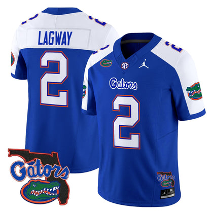 Men's Florida Gators 2024 Florida Patch Vapor Limited Jersey - All Stitched
