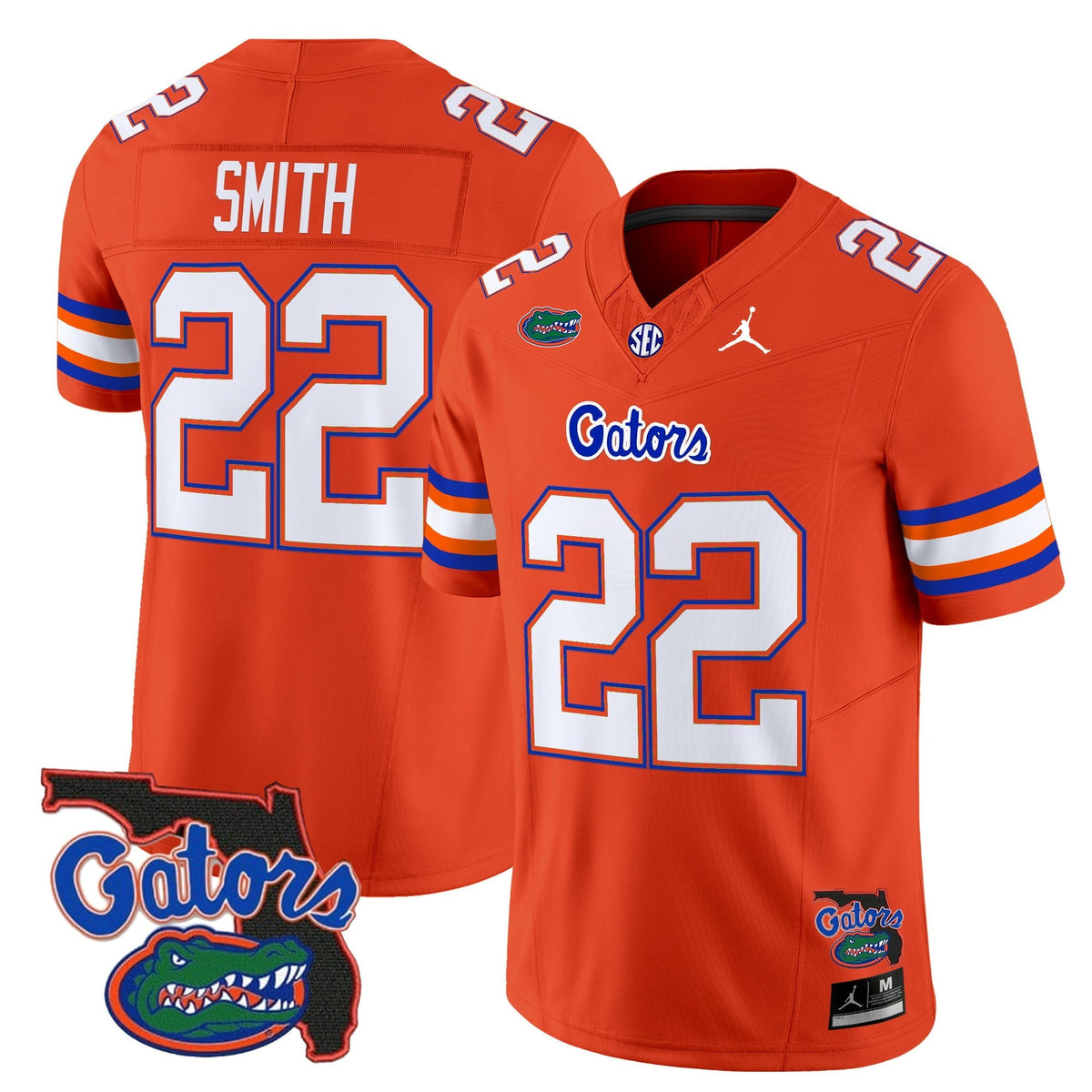 Men's Florida Gators 2024 Florida Patch Vapor Limited Jersey - All Stitched