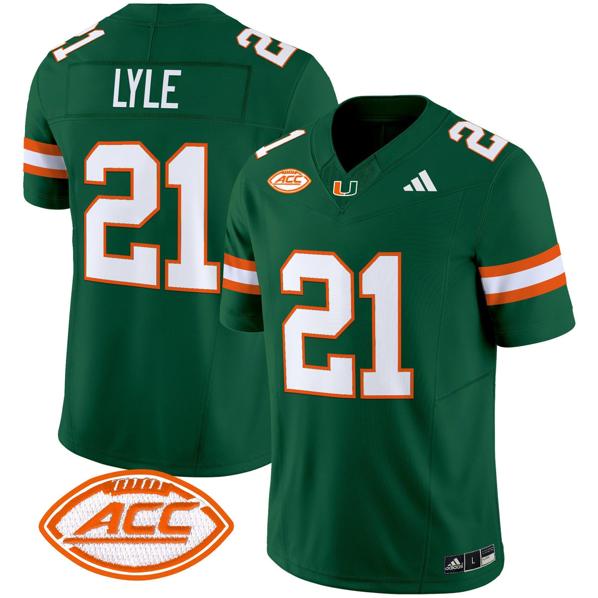 Men's Miami Hurricanes 2024 Vapor Limited Jersey - All Stitched