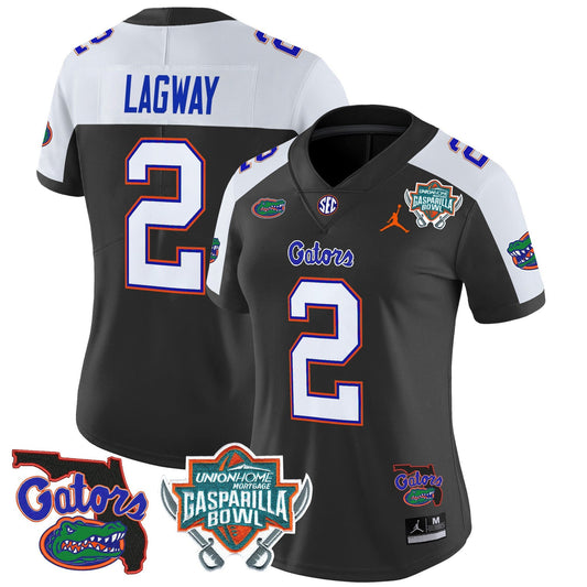 Women's Florida Gators 2025 Gasparilla Bowl Patch Vapor Limited Jersey - All Stitched