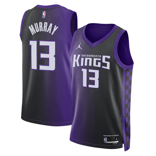 Sacramento Kings Jordan Brand Statement Edition Swingman Jersey Purple Keegan Murray Unisex | Stitched Jersey RTJS 12052