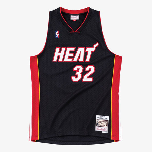 Miami Heat Swingman Jersey Road Shaquille Oneal 2005 06 | Stitched Jersey RTJS 11899