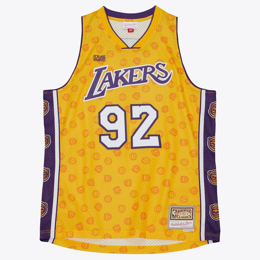 Los Angeles Lakers X Ozuna Swingman Jersey | Stitched Jersey RTJS 11817