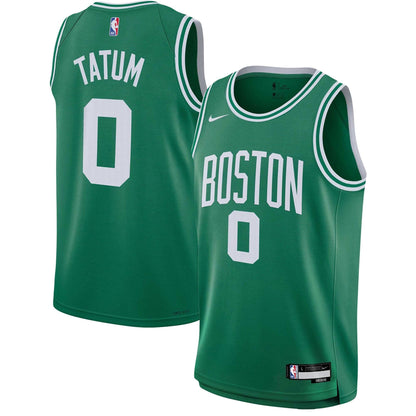 Boston Celtics Jayson Tatum Green Nike Swingman Icon Jersey