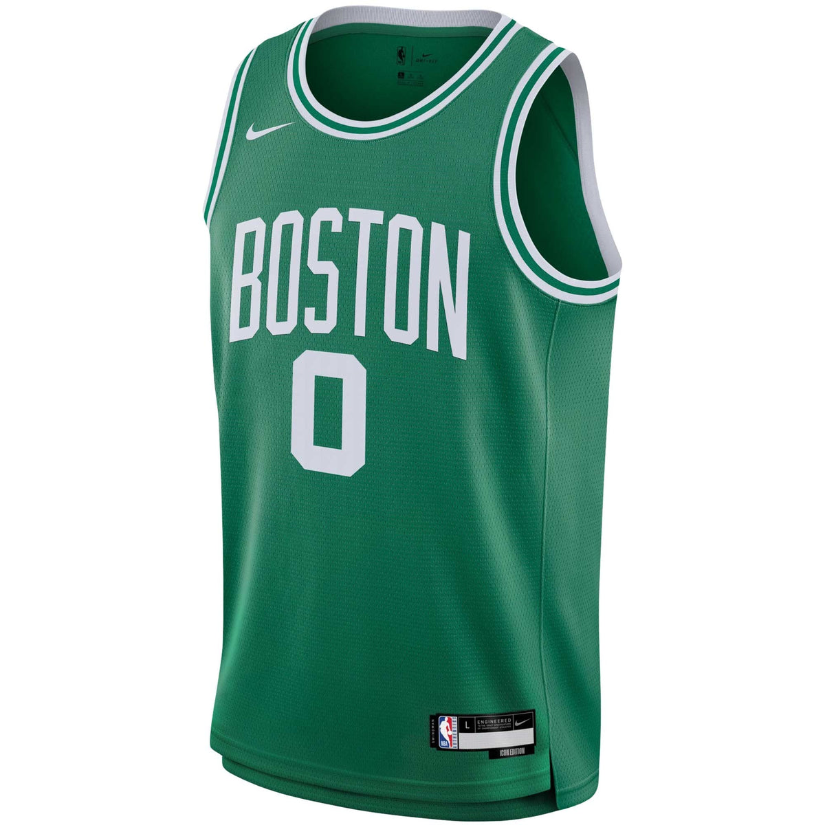 Boston Celtics Jayson Tatum Green Nike Swingman Icon Jersey